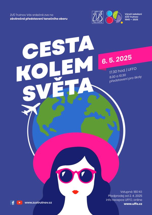 CESTA KOLEM SVĚTA - TO ZUŠ TRUTNOV