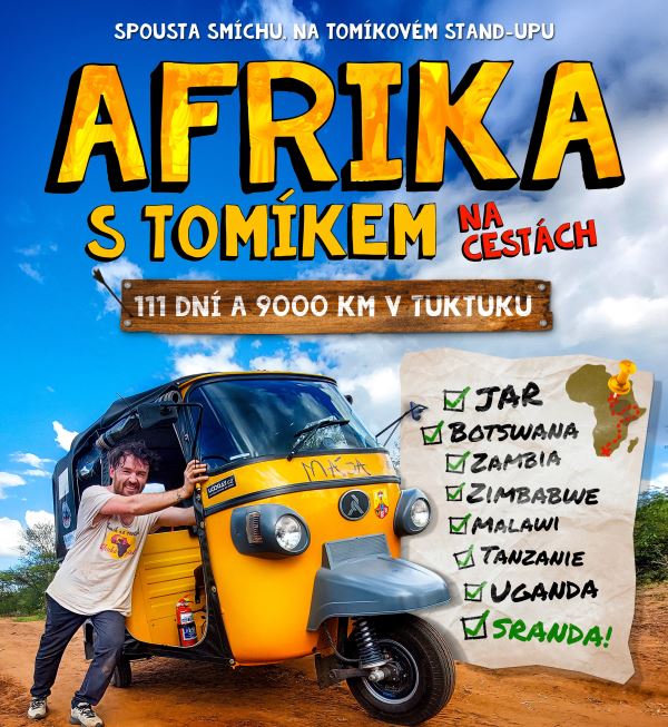TOMÍK NA CESTÁCH: AFRIKA S TUKTUKEM