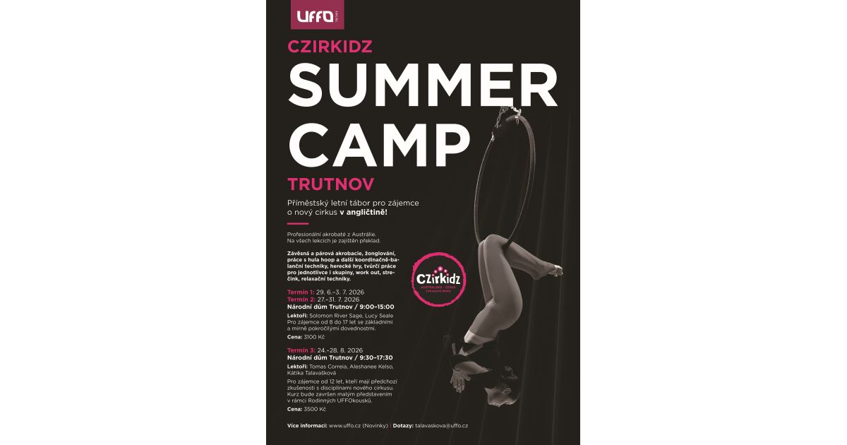 CZIRKIDZ SUMMER CAMP TRUTNOV