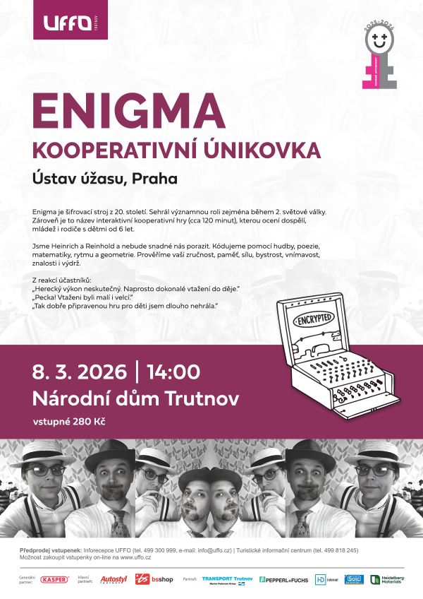 ENIGMA: KOOPERATIVNÍ ÚNIKOVKA
