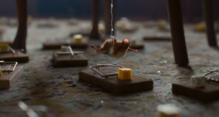 Myši v akci: Vánoční past (10)