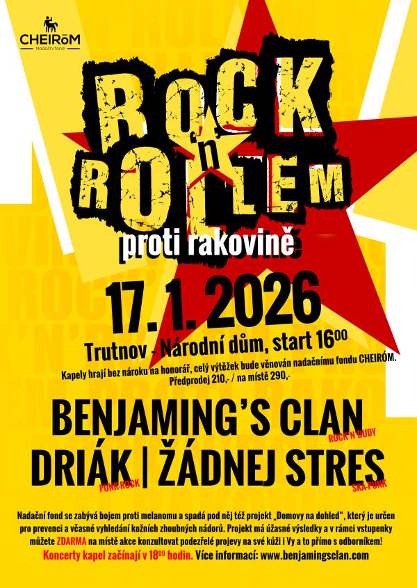 ROCK'N'ROLLEM PROTI RAKOVINĚ